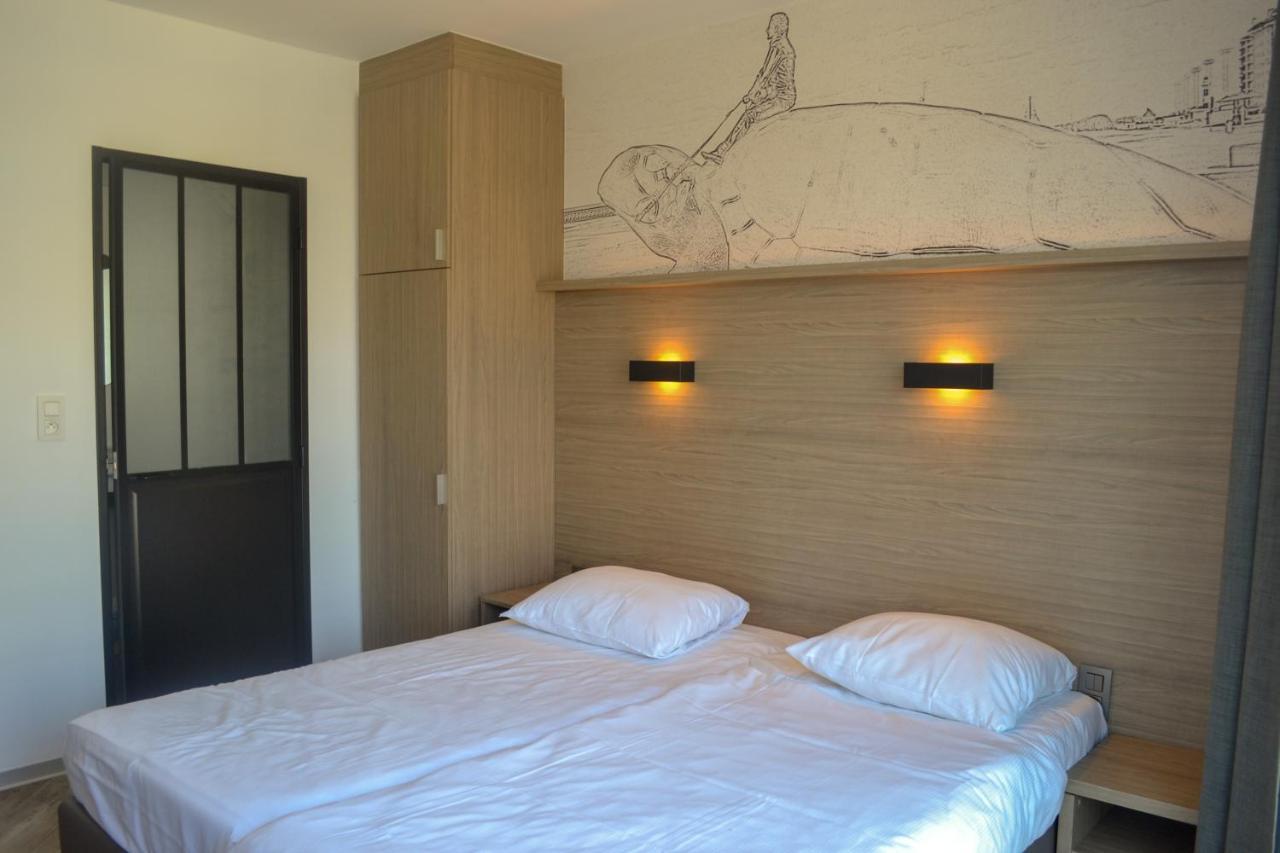 Hotel Sandeshoved Zeedijk Nieuwpoort Eksteriør bilde