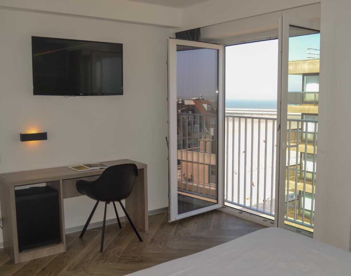 Hotel Sandeshoved Zeedijk Nieuwpoort Eksteriør bilde
